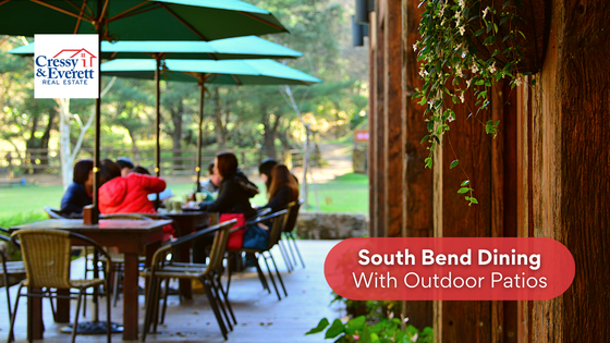 Summer is winding down. Take some time to enjoy the weather with these outdoor patios.